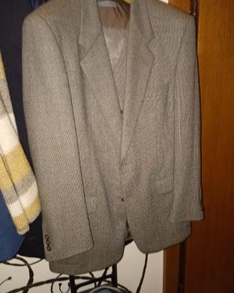 Vestito in pura lana con gilet