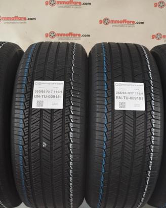 4 Pneumatici 265/65 R17 Orium 701 M+S