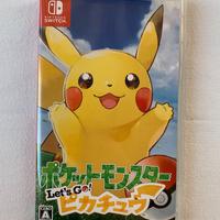 Nintendo switch Let's Go Pikachu