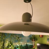 lampadario vintage, dipinto a mano