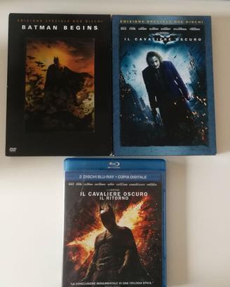 Batman trilogia dvd e blue-ray