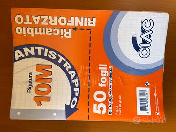 12pz. Fogli Antistrappo CIAC - 50 fogli A4 - gr.80