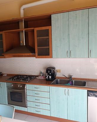 cucina ad angolo moderna 4mt x 1.20