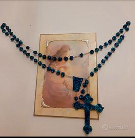 Rosario in ceramica di Albisola