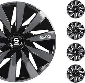 Sparco SPC1491BKGR Coperchio MOZZO Lazio Bicolore