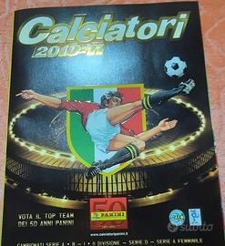 Album CALCIATORI PANINI 2010 2011 Completo