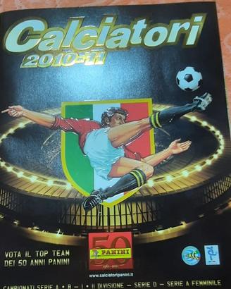 Album CALCIATORI PANINI 2010 2011 Completo