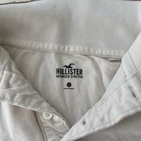 Polo bianca XL Hollister