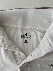 Polo bianca XL Hollister