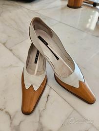 Scarpe Decollete Bicolori Fratelli Rossetti 37