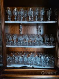 Bicchieri cristallo vintage anni 70