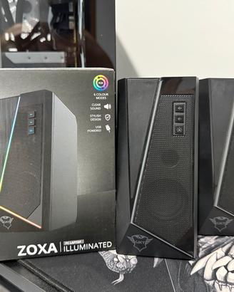 Casse audio rgb pc Trust Gxt