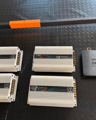 Amplificatore zapco Hold School + dsp