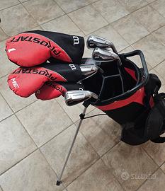 Set da golf completo per neofita Wilson pro staff 