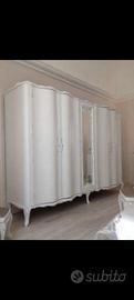 Armadio legno massello shabby