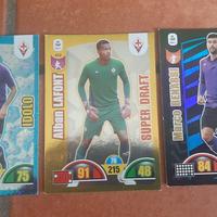 Lotto 3 carte Adrenalyn Fiorentina 2018-2019 rare