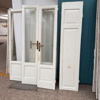 8 PORTE ANTICHE CON CORNICI