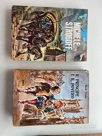 Michele Strogoff + Il principe e il povero vintage