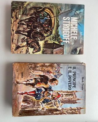 Michele Strogoff + Il principe e il povero vintage