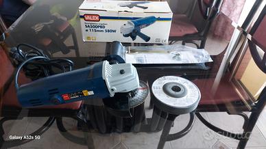 Smerigliatrice  Valex + set 5 dischi per metallo 