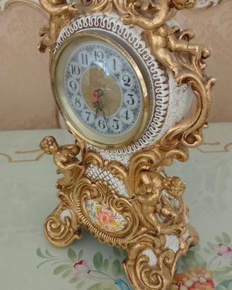 Valle d'Oro Patchi OROLOGIO CON 4 PUTTI ANGELI