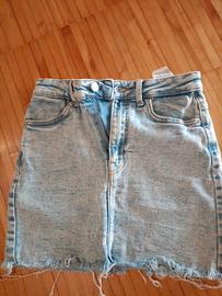 Minigonna jeans Bershka 