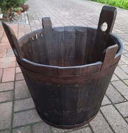 Tinozza antica in legno