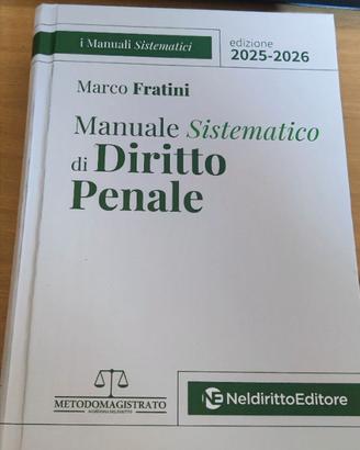 Manuale sistematico di Diritto penale