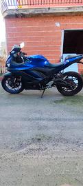 Yamaha YZF R3 2023 incidentata
