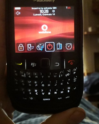 Blackberry 8520 curve nero