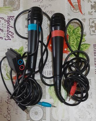 2 microfoni x ps2 e ps3