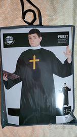 Costume da prete per Halloween o carnevale