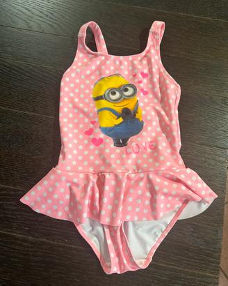 Costume minion bimba