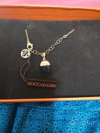  Boccadamo placcata oro con applique 