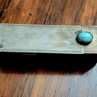 Portarossetto vintagerealizzato inargento 800.