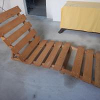 Lettino da giardino