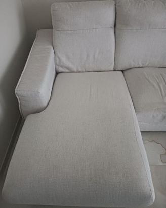 Divano 3 posti con chaise longue