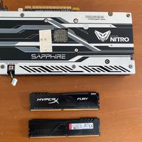 Rx 480 8gb + 4gb x 2 ddr4 ram 2400mhz