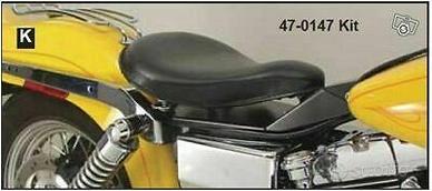 Kit sella con molle x harley davidson dyna street