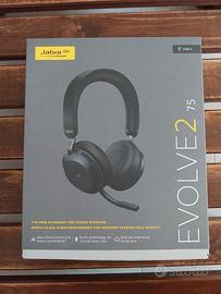 Jabra Evolve2 75 - Nuovo con plastichine