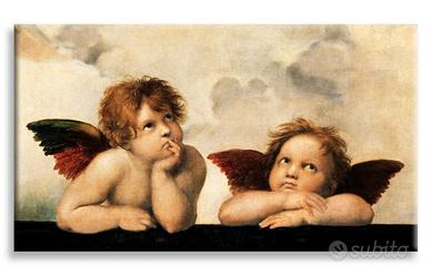 Quadro in tela angeli Raffaello