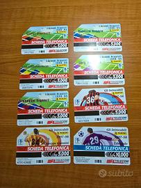 Schede telefoniche dei panini anno 97/98 98/99