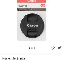 Cappuccio obbiettivo Canon