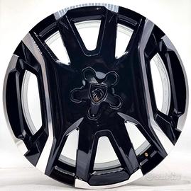 4 cerchi lega peugeot 3008 5008 r19 lt4282