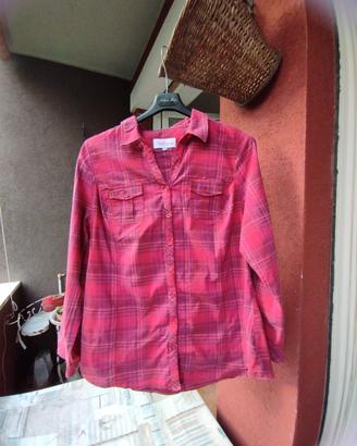 Camicia donna scozzese 
