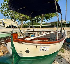 Gozzo vetroresina pontato 5mt