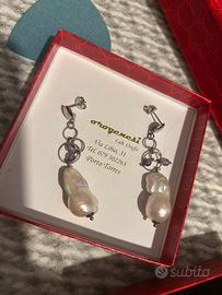 Orecchini perle scaramazze