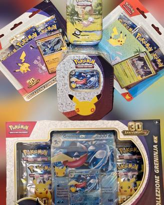 Lotto Pokemon 30th celebration Sealed