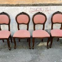 Set 4 sedie classiche