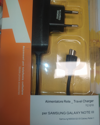 Alimentatore galaxy note 3